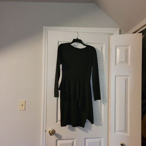 Amazon- Mavis Levan Elegant Black Asymmetrical Dress - Picture 3 of 6